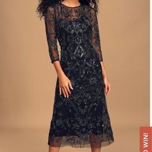 Lulus Beaded Dress